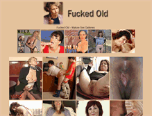 Tablet Screenshot of fuckedold.com